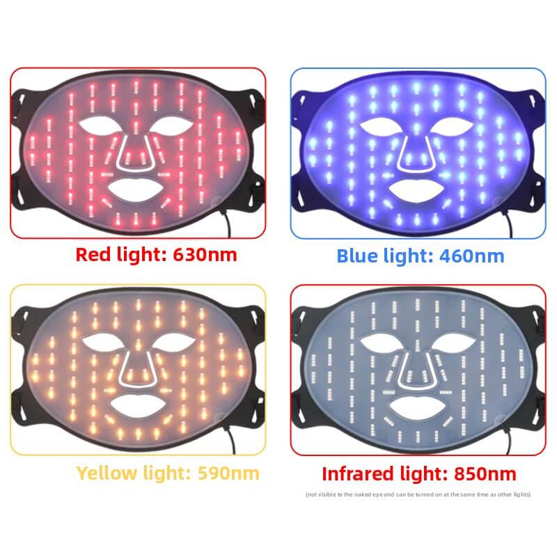 LED Photon Facial Rejuvenation Mask front view