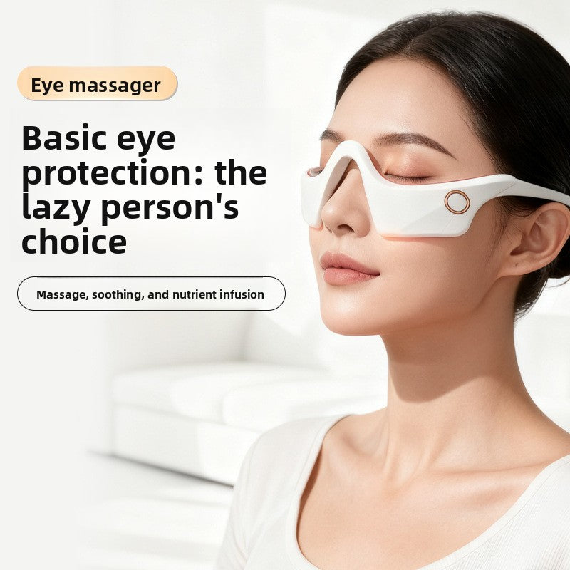 3D Heating Vibrating Eye Massager with Light Therapy